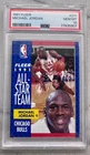 1991 FLEER MICHAEL JORDAN #211 CHICAGO BULLS ALL STAR TEAM PSA 10
