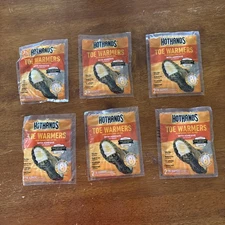 HOTHANDS TOE WARMERS WITH ADHESIVE ODOR ABSORBING READY TO USE HOT HANDS HEAT