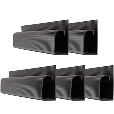 J Channel Cable Management ? Set of 5 Raceway Channels ? Cord Hider and Wire ...