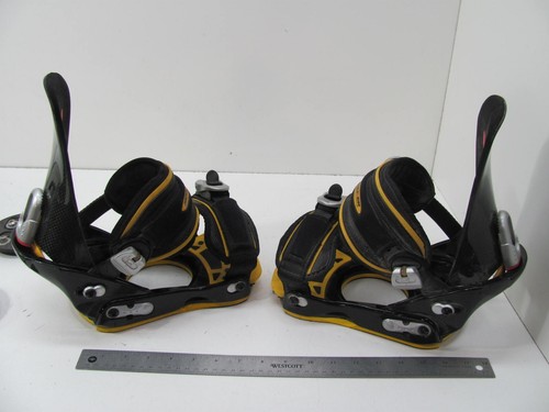 VINTAGE NIDECKER CARBON 860 SNOWBOARD BINDINGS M/L - Picture 9 of 13