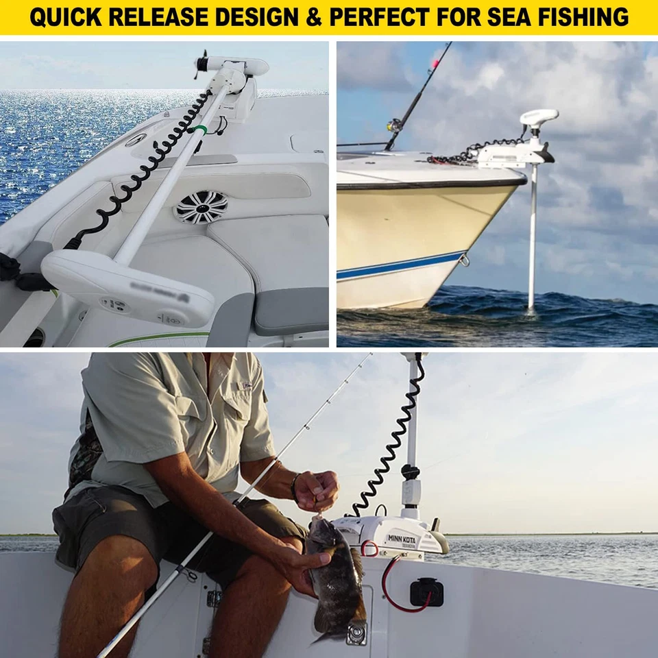 For Minn Kota 1854054 Quick Release Bracket Mount RTA-54 For Riptide Ulterra - Imagem 4 de 4