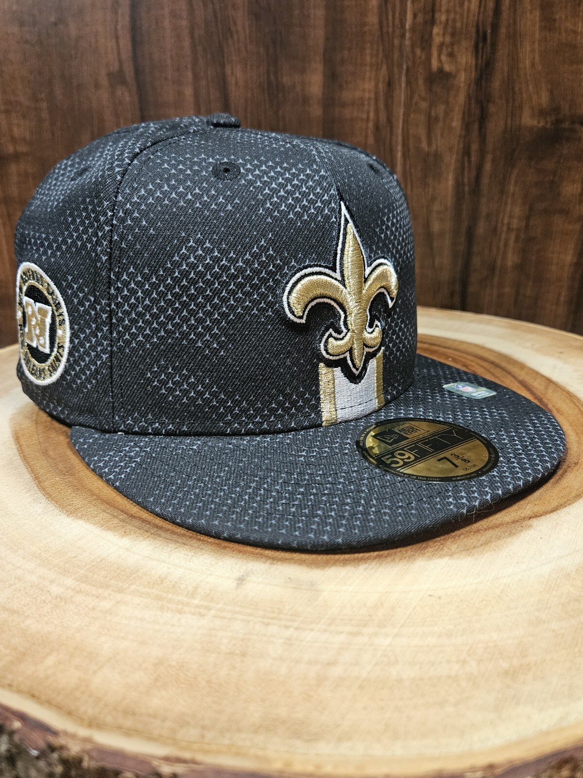 New Orleans Saints Sideline NFL 59Fifty Fitted Cap Size 7 3/8 by New Era