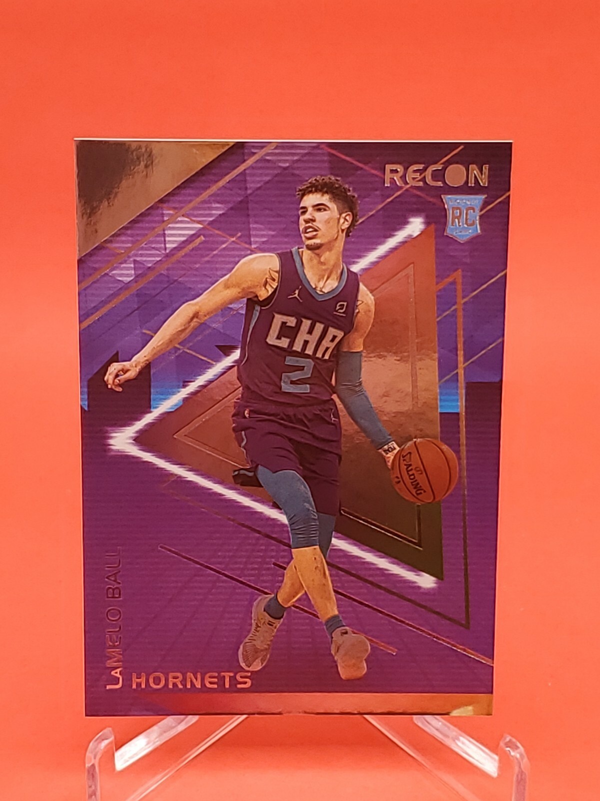 Lamelo Ball 2020-21 Panini Recon Basketball RC #102 Charlotte Hornets Rookie ROY