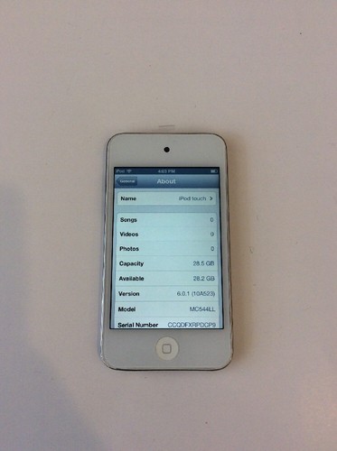 Apple iPod touch 4a generazione bianco (32 GB) - buone condizioni - Foto 2 di 8
