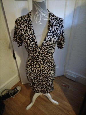 Wickeloberteil Damen H+M Größe Small Animal Print