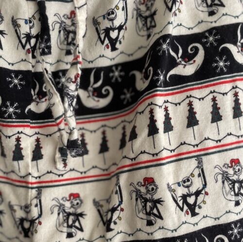 Disney Nightmare Before Christmas Hanna ANDERSSON Pajama Pant Jack Zero Adult XL - Picture 3 of 7