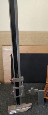 Starrett 454 18'' Height Gage Vernier with scriber