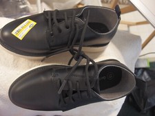 13 size YOUTH BOYS CAT JACK LACE-UP CASUAL CLASSY DRESS SHoes oxford New black