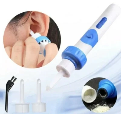 MARKENLOS Elektrischer Ohrenreiniger Set Ohr Reinigung Sauger Vakum Ohrenschmalz Entferner