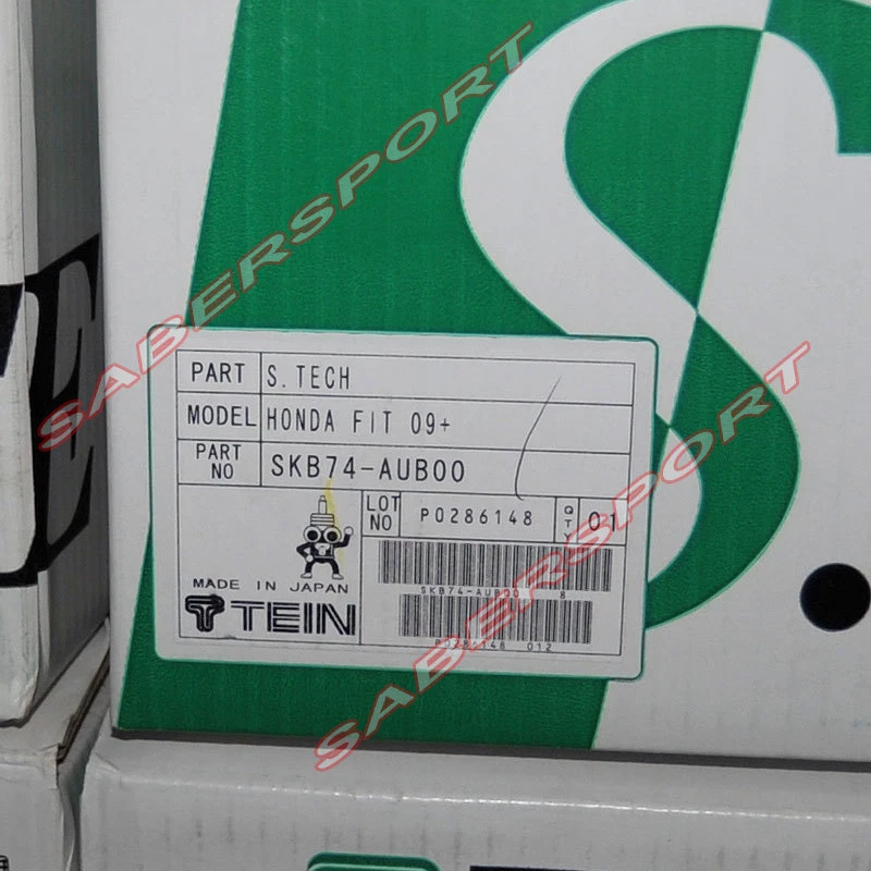 Kit de resortes reductores Tein serie S.Tech para Honda Fit GE8 2009-2014 Foto 2 de 4