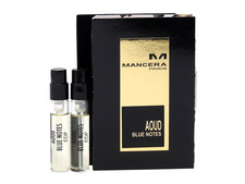 MANCERA AOUD BLUE NOTES EDP 2.0ml .06fl oz x 2 COLOGNE PERFUME SPRAY SAMPLES