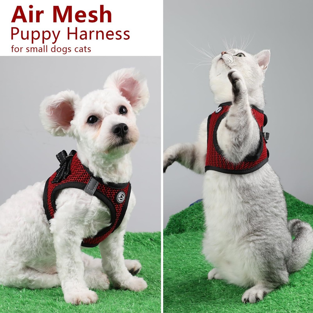 Dog Harness for Medium Dogs Chihuahua Harness Tiny Dog Harness for Cats Dogs ...