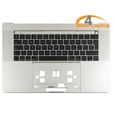 UK Silver Top Case Palmrest & keyboard For MacBook Pro A1707 15" 2016 2017
