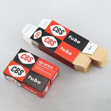 20 Empty CBS Vacuum Tube Boxes. Fit 6SN7 6SL7 6SJ7 6EM7 6v6 7C5 7F7 & similar