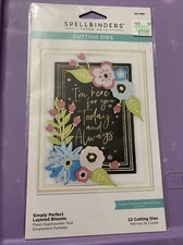 Spellbinders Etched Dies-Simply Perfect Layered Blooms -S41091
