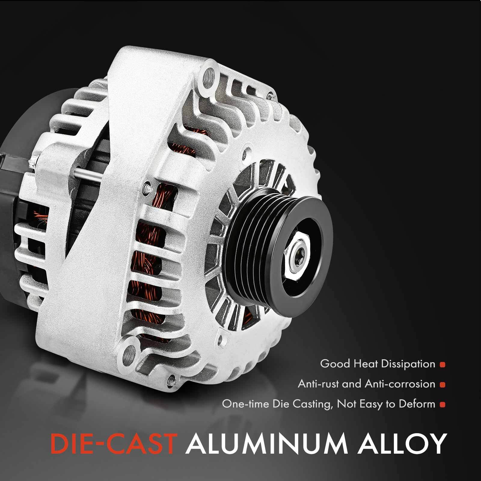 New Alternator for Mercedes-Benz	CL500 G55 AMG SLR McLaren 150A 12V CW 6 Grooves