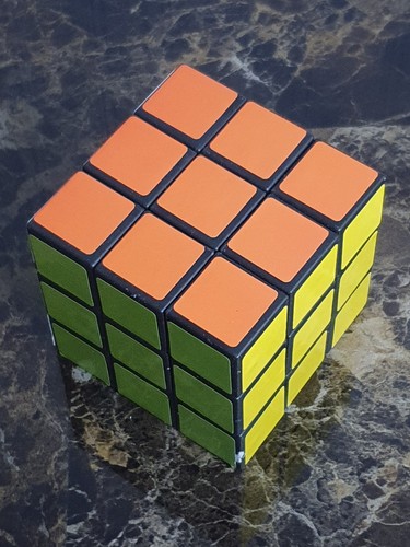 3x Colourful Puzzle Cube Retro Game Puzzle Party Bag Toys 3x3 Squares Free UKP&P - Picture 9 of 9