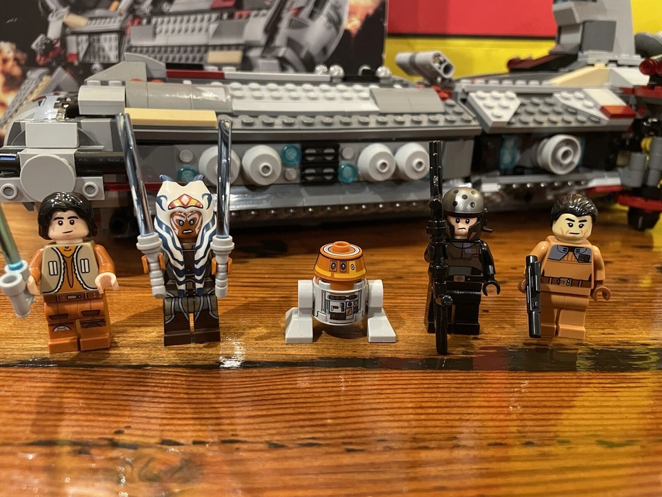 LEGO Star Wars 75158 Fragata de Combate Rebelde 100% COMPLETA con Instrucciones, Retirada Foto 2 de 4