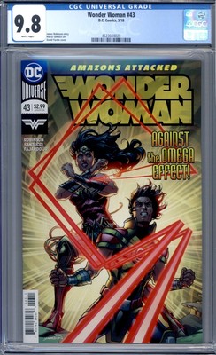 Wonder Woman #43 CGC 9.8 DC Comics 2018 Amazons Attacked 1st Print