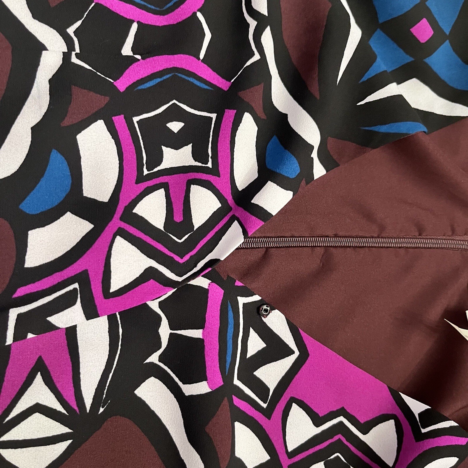 1. state Multicolored Size Xs Patterned Dress Bal… - image 11