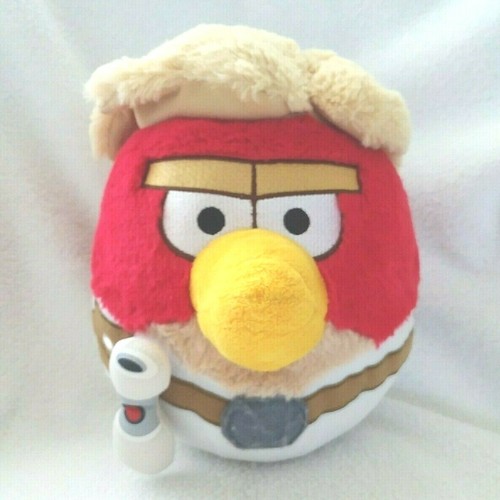 Angry Birds Luke Skywalker Plush 8 1/2" From 2012 - Afbeelding 1 van 8