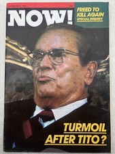 NOW! MAGAZINE JAN 25 1980 TITO - HAROLD MACMILLAN - FARMING VENISON ARTHUR HALL
