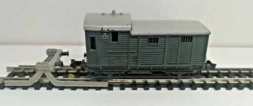 Minitrix N Gauge 3254 Freight Train Caboose DB Green without Original Box #9340 - Picture 1 of 4