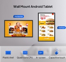 High Quality Wall-mounted Tablet PC 5000MAH 10inch Poe Camera Touch Screen