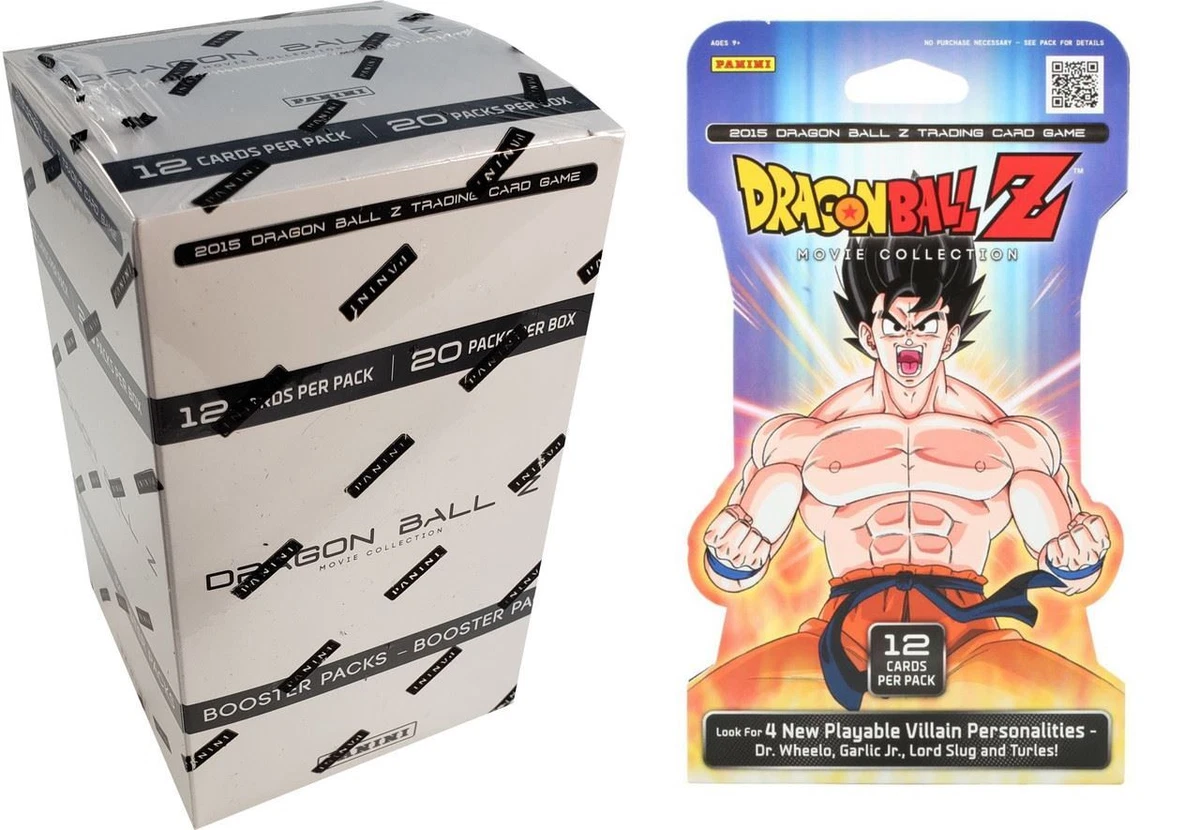 Dragon Ball Z TCG Panini Sealed Collectible Card Game Boxes for