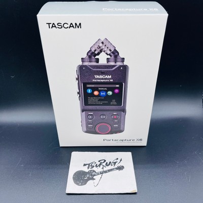 Tascam PORTACAPTURE X6 Hoch Auflösung Multi-Track Hand Rekorder Neu