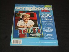 2007 AUGUST SCRAPBOOKS ETC. MAGAZINE - 286 IDEAS TO STEAL FRONT COVER - L 21097