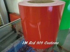 3M Gloss Red 5" Racing Stripes Vinyl Sticker Graphic Decal 5 INCH x 36 FEET