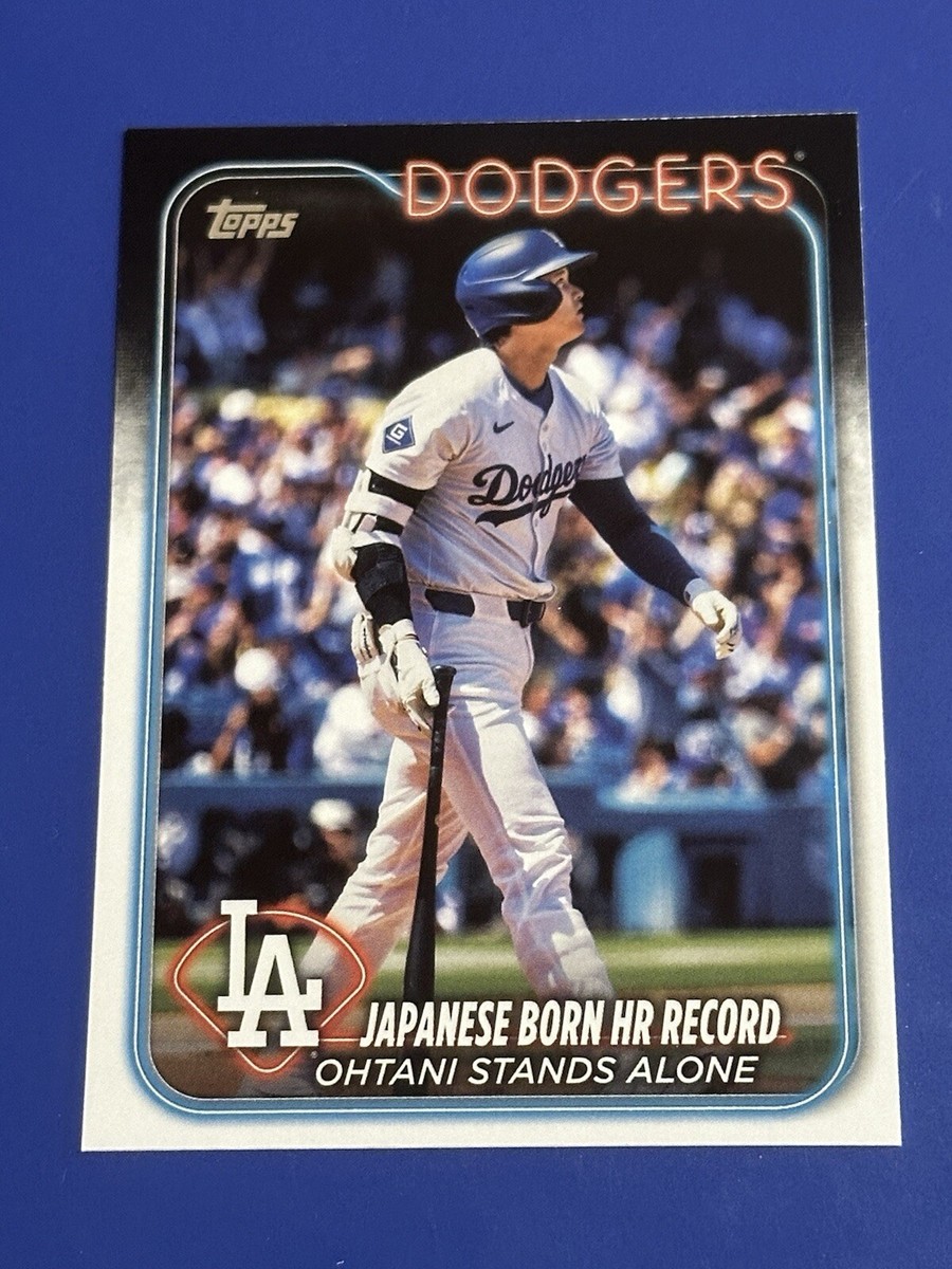 2024 Topps Update Shohei Ohtani Japanese-Born HR #US123