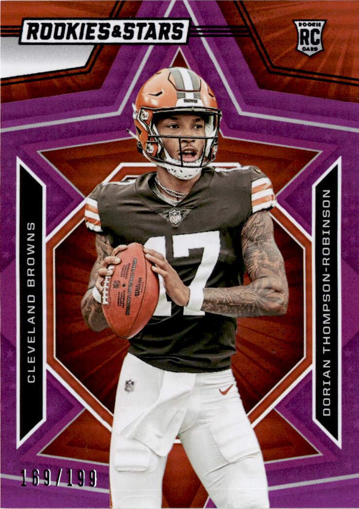 2023 Panini Certified #136 Dorian Thompson-Robinson Pink Mirror #/199