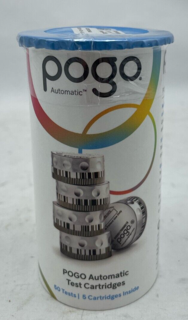 POGO Automatic Test Cartridges 5 Cartridges 50 Tests 07/2024^ NEW IN