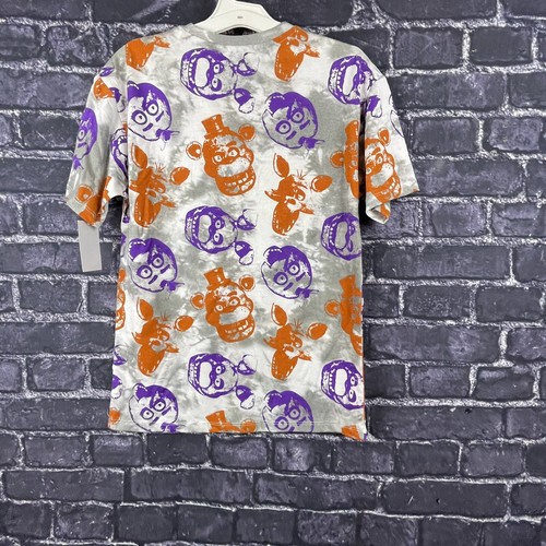 Five Nights at Freddy's Boy's LARGE 10 12 Short Sleeve Graphic T-Shirt - Picture 8 of 10