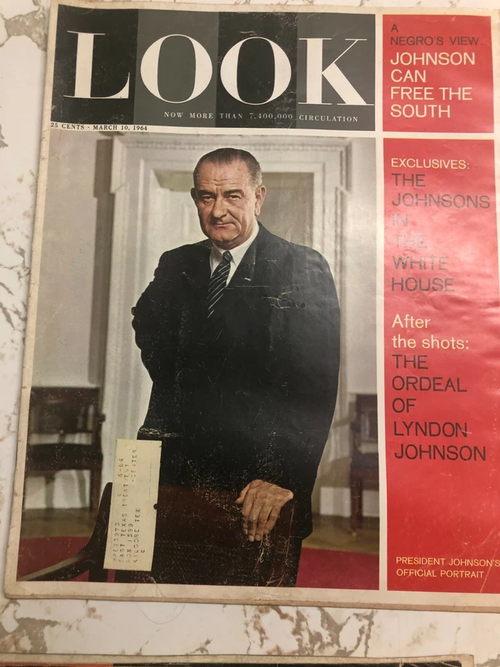 4 Vintage 1960's Look Magazines-Old Advertisements, JFK Kenedy's AWESOME!! - Image 4 of 4