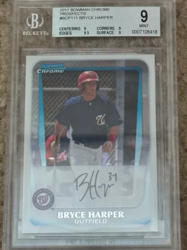 2011 Bowman Chrome - Prospects Bryce Harper #BCP111 (RC)