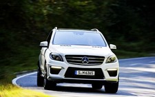 Cars 2012 mercedes benz ml 63 Desk Mat Stitched