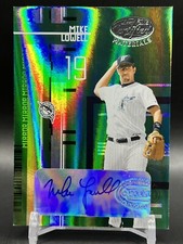 2005 Leaf Certified Materials Mirror Mike Lowell Autograph 4/5 NM+ Marlins Auto