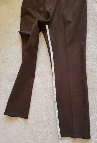 NWY PECK & PECK Weekend Brown Cotton Pants Size 14R - Picture 10 of 11