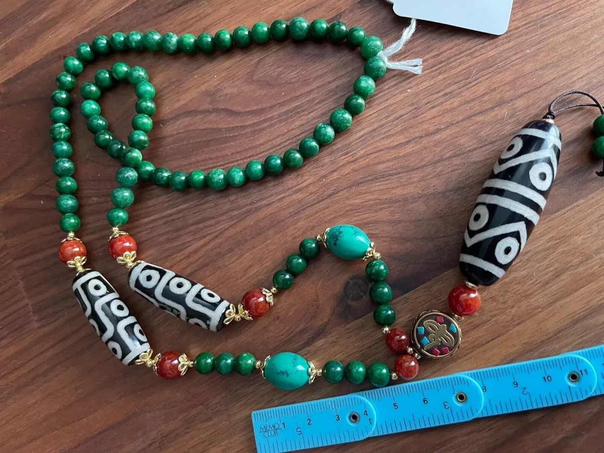 Tibet DZI Agate Necklace eBay