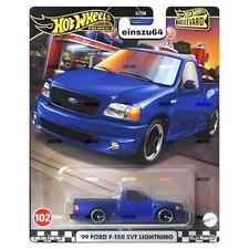 Hot Wheels Boulevard 2024 - Ford F-150 SVT Lightning - No. 102 - HRT60