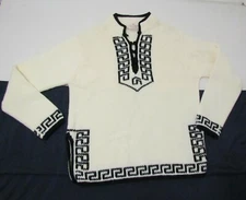 Carol Brent Vintage Montgomery Ward Sweater EU size 40 White/Black Knit