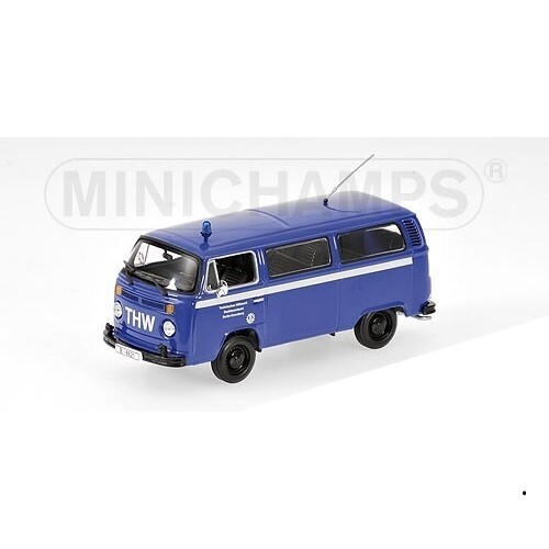 MINICHAMPS 400053094 1:43 VOLKSWAGEN T2 BUS 1979 `THW` L.E. 1008 PCS.