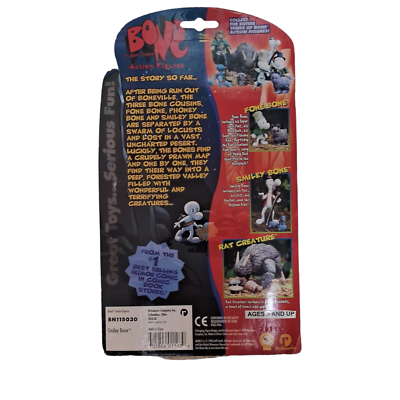 ジェフ・スミス コミック Bone ボーン ラット・クリーチャー フィギア Bone Jeff Smith SMILEY BONE Action Figure | eBay