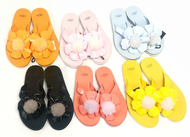 ugg flower flip flops