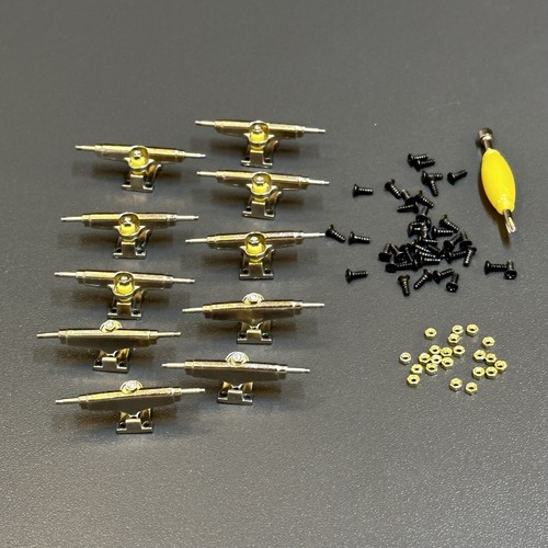 32mm 10 Truck & 40 Screws & 20 Nut for 96mm Fingerboard Skateboard Accessories - Picture 3 of 9