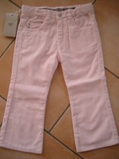 (C671) Armani Baby Girls pantaloni cordino fine strass logo rifinitura e logo toppa tg.92