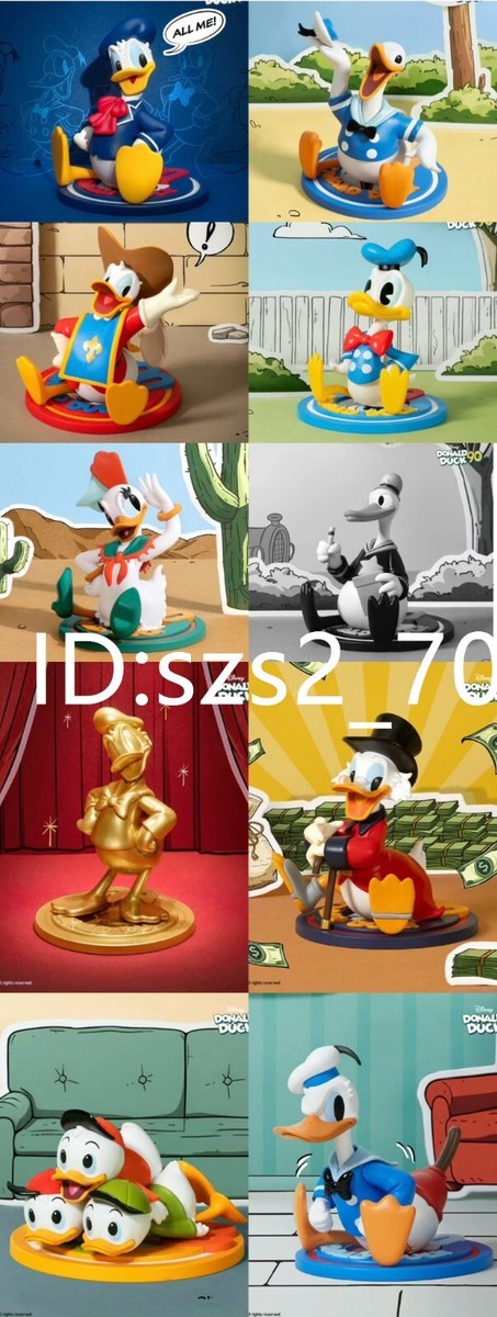 9pcs + Secret Authentic POP MART Donald Duck 90th